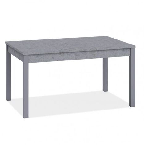 Tavolo Firenze 120x80 cm allungabile Cemento Cemento