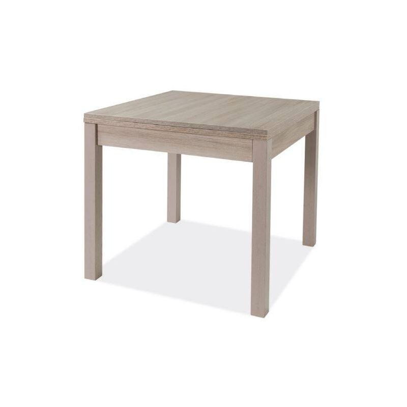 Table extensible 90x90 cm olmo - Sora