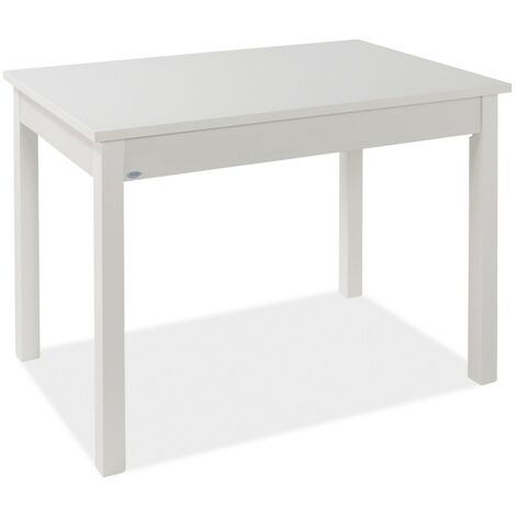 Tavolo Firenze Bianco allun. 110×70 Cm +40