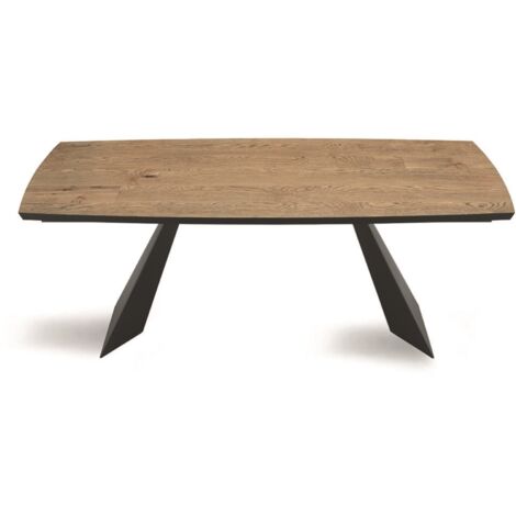 Tavolo fisso 160 cm con piano in Rovere Crudo GILMOUR