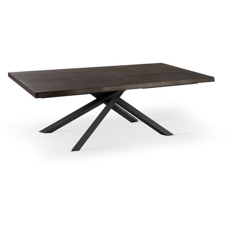 Tavolo Fisso 200x100x76 cm in Frassino Spike  Naturale