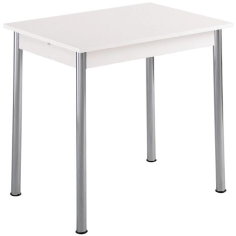 tavolo "florio" bianco, 80x59x73cm