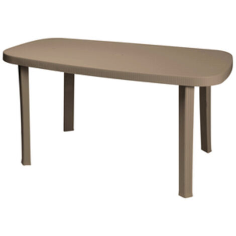 TAVOLO GARDEN OTELLO CM.136X82X72H TORTORA  1 PZ