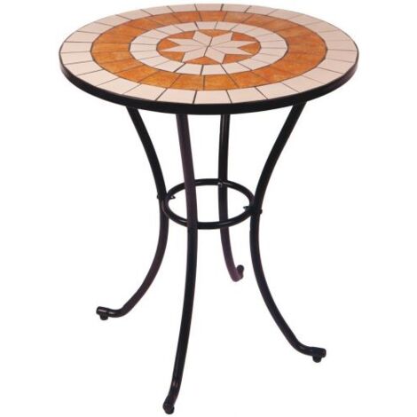 Tavolo GIARDINO /ESTERNO Bistrot Mosaico Dal Dimensioni 60xH72 cm.