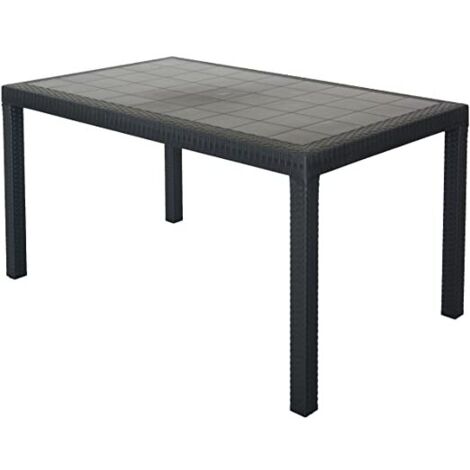 TAVOLO HOUSTON 150X90XH74CM MARRONE