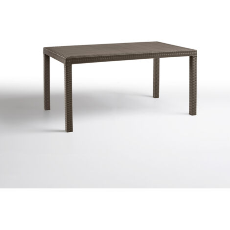 TAVOLO HOUSTON 150X90XH74CM TAUPE