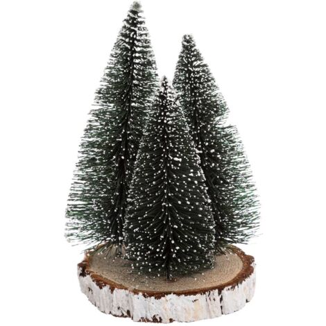 Tavolo in abete x 3 verde rotondo h20 - Feeric lights & christmas