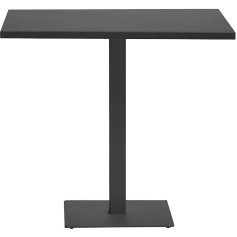Tavolo in Alluminio per Bar, Pizzerie, Ristoranti, 70x70 cm, Antracite