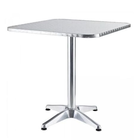 LIFEINGARDEN TAVOLO BAR QUADRATO ALLUMINIO