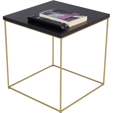 Tavolo in filo d'oro nero 6K40