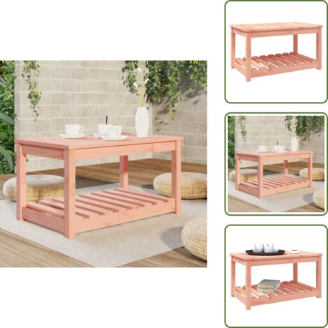 Tavolo in legno massello - vidaXL Tavolo da Giardino 82,5x50,5x45 cm in Legno Massello di Pino - Tavolo in pino