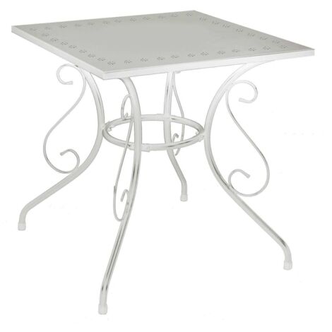 Tavolo in Metallo Bianco mod. New Old