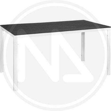 TAVOLO IN METALLO E PVC STINTINO 156x78 CM. PAPILLON