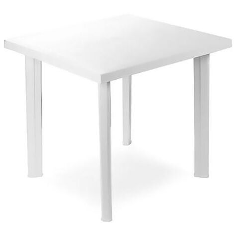 TAVOLO IN PLP 75X80 CM FIOCCO BIANCO