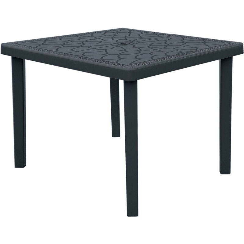 Tavolo in polipropilene bianco