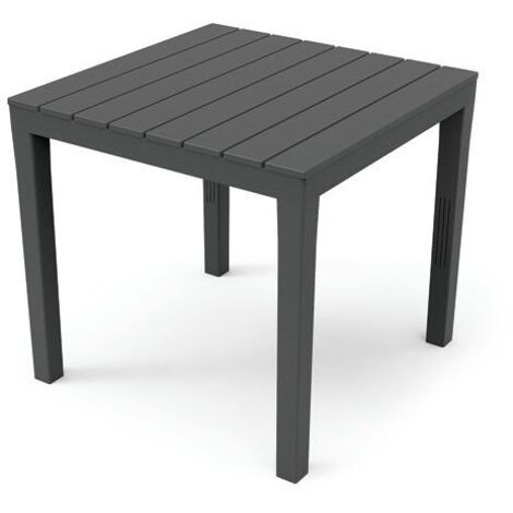 TAVOLO IN RESINA BALI CM.78x78x72H TAVOLI ARREDO GIARDINO ESTERNO