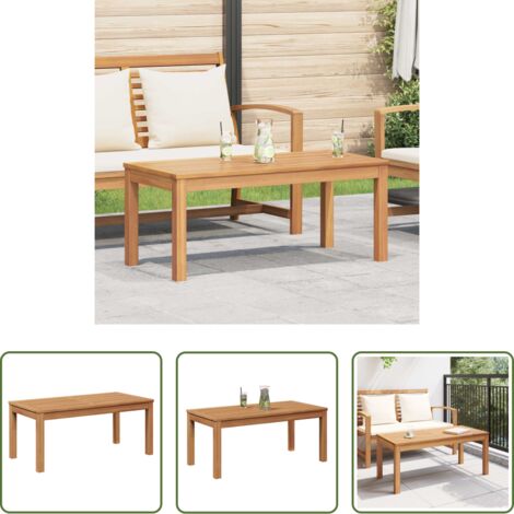 Tavolo in teak -  tavolo Marrone 95 x 45 x 40 cm Legno di teak solido