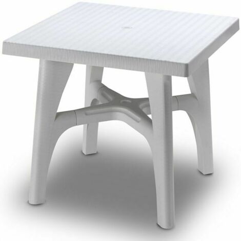 Tavolo intrecciato lino 80x80 cm