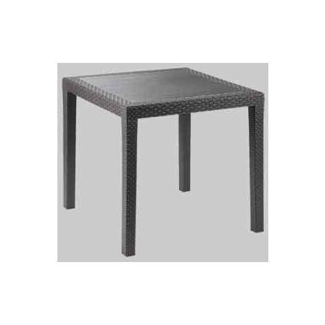 Tavolo 'king' cm 79x79x72h - col. antracite PRO GARDEN