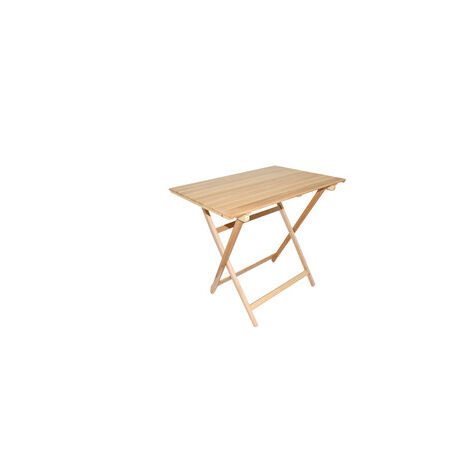 TAVOLO LEGNO PIEGHEVOLE 80X60X75CM NOCE- 1,0 pz