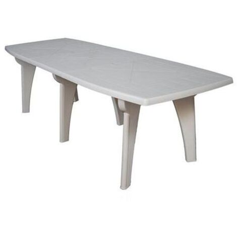 Tavolo Lipari 2 cm. 250X90X72 H Col. Bianco