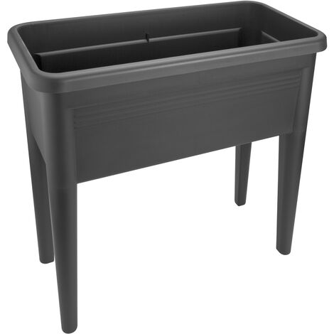 Tavolo Orto GREEN BASICS GROW TABLE &8211 Elho - Living Black, XXL (75 x 36 x H.65cm)