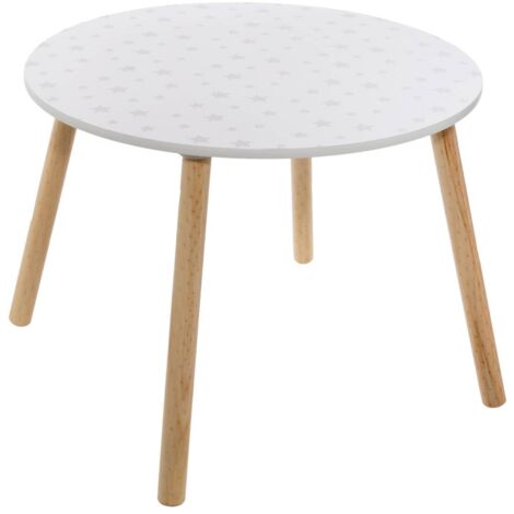 Sedia Bambini Scandinava Bianca Atmosphera: Legno Massello, Seduta 30 Cm, Design Minimal E Moderno