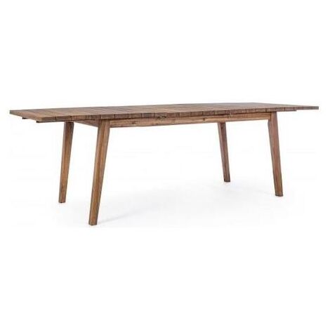 Tavolo per esterno allungabile in legno 180-240x90x h76 cm