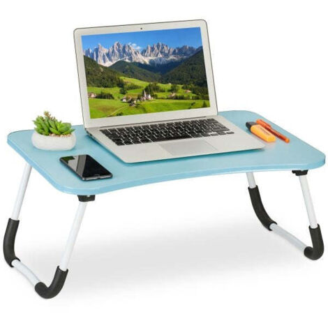 Tavolo per laptop azzurro 883