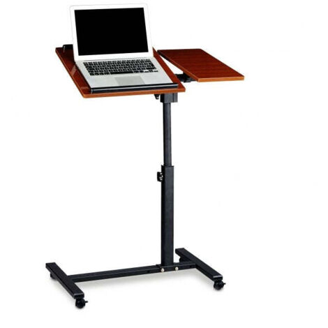 Tavolo per laptop con tavolo per mouse regolabile