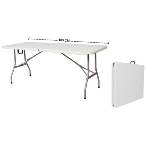 Tavolo pieghevole a valigetta piano HDPE - Mod. Leonardo