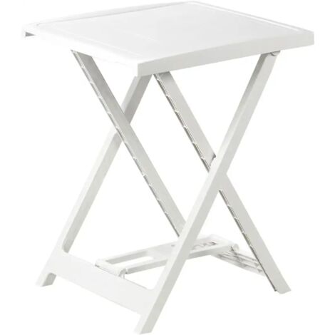 Tavolo pieghevole ARNO BIANCO 50 X 47 X H 65