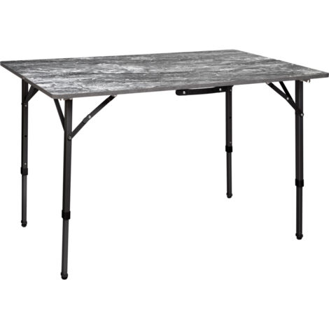 Tavolo pieghevole campeggio 110x75 esterno giardino Elù Duplit Brunner