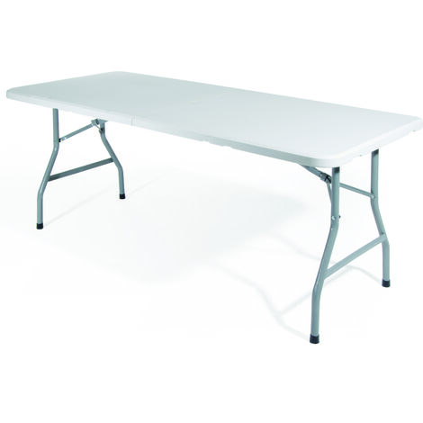TAVOLO PIEGHEVOLE ''CATERING'' cm. 180x70x78 h col. Bianco