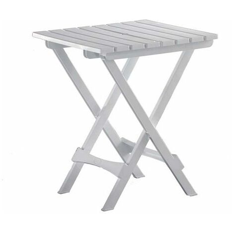 Tavolo pieghevole in polipropilene 42 x 52 centimetri per spiaggia campeggio e picnic