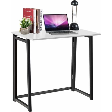per casa e ufficio bianco studio Scrivania grande per computer con cesto portaoggetti in tessuto per computer portatile postazione di lavoro di grandi dimensioni
