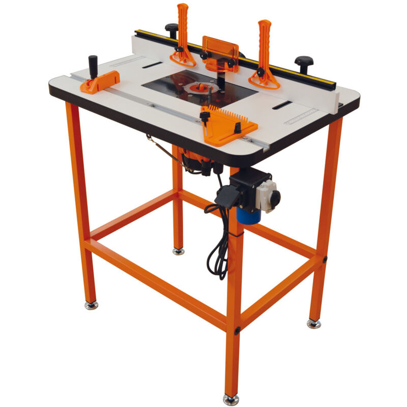 CMT - piano di lavoro professionale con avvitatori 7E 2400W e interruttore elettrico di sicurezza