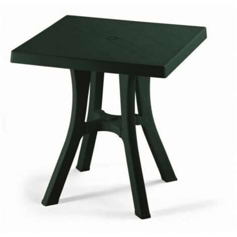 Tavolo quadrato 80x80 72h antracite nilo - ipae-progarden