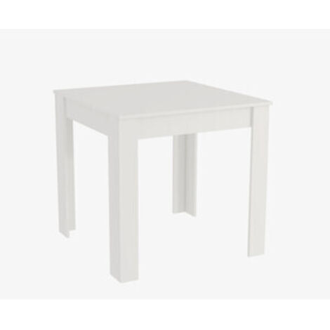 Tavolo Quadrato Fisso cm. 80x80x75h spessore mm. 15