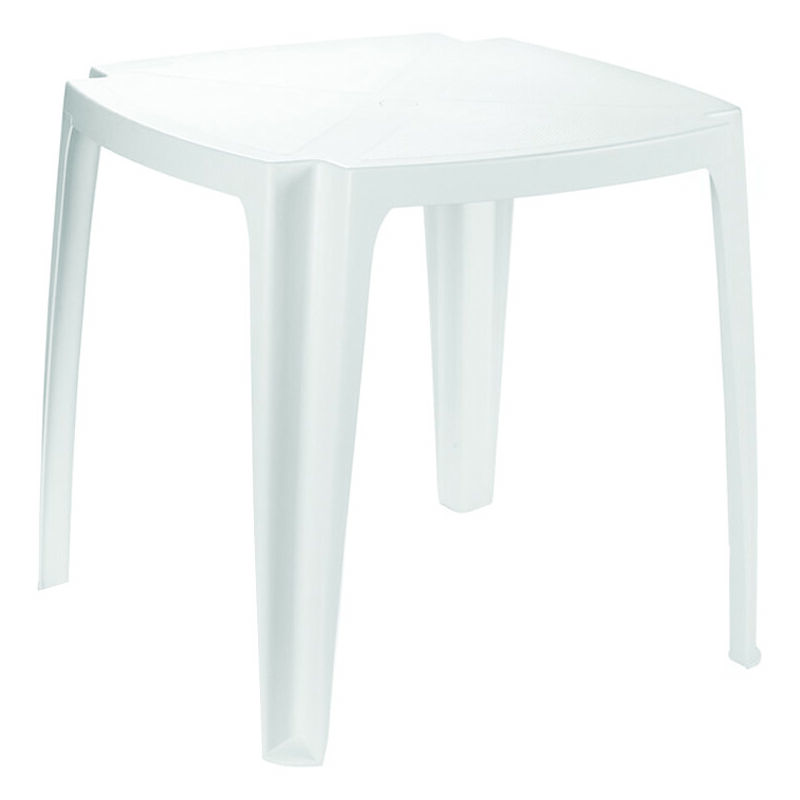 Tavolo Quadrato Impilabile In Acciaio Inox - 70x70 Cm, Modello U505, Per Interni Ed Esterni - Foto 14