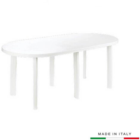Tavolo Resina Bianco 181X90 Progarden