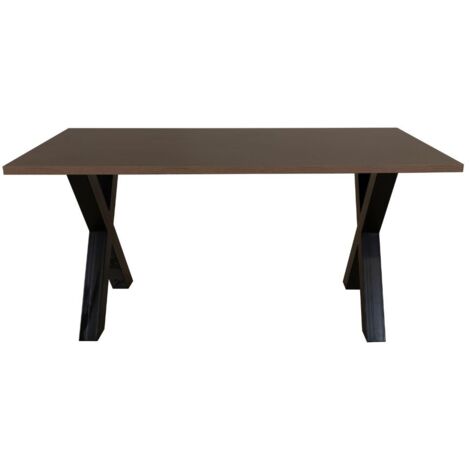 Tavolo rettangolare 160x80 Gulliver colore cacao