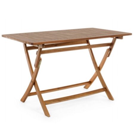 Tavolo rettangolare da esterno in legno 70X120 - NOEMI