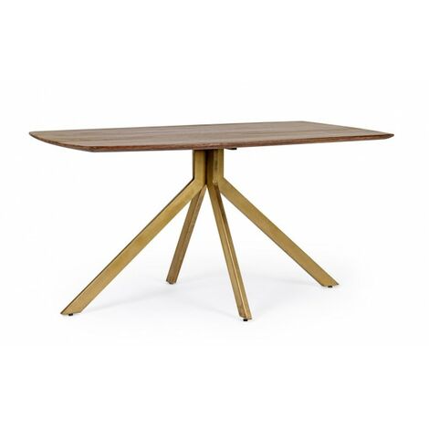 Tavolo Rettangolare Fisso 150x90x76 cm Sherman in Legno