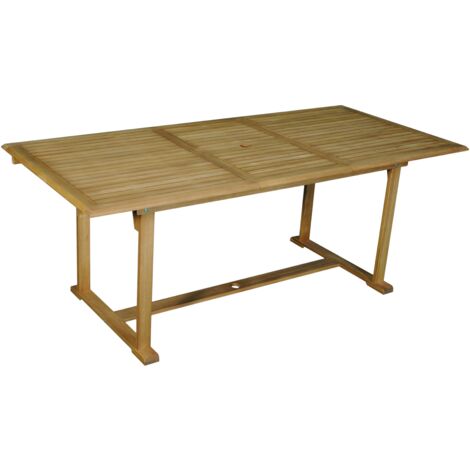 Tavolo rettangolare in legno di acacia