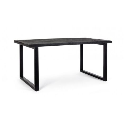 Tavolo Rettangolare Legno Marrone Industriale da Interni - KENDRICK