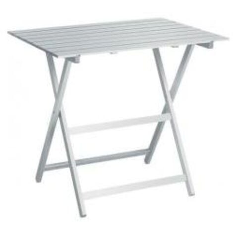 Tavolo richiudibile in legno faggio Bianco 60x77 CM