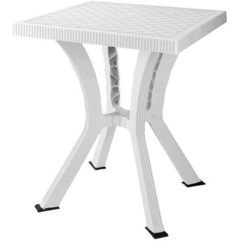 TAVOLO RIGOLETTO ELITE 60X60XH70CM BIANCO
