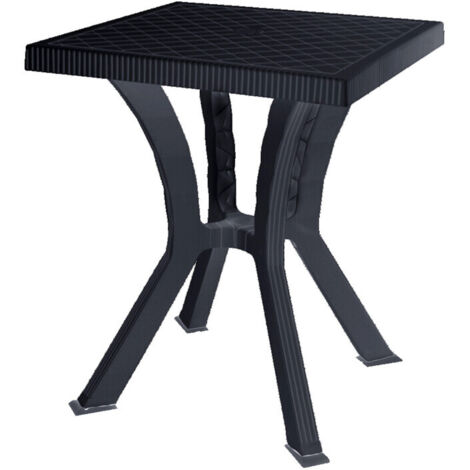 TAVOLO RIGOLETTO ELITE CM 60X60 ANTRACITE- 1,0 pz