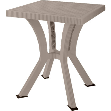 TAVOLO RIGOLETTO ELITE CM 60X60 TORTORA  PZ 1